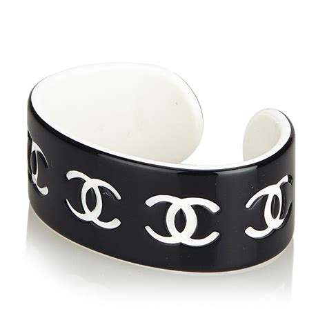 black white chanel cuff bracelet|chanel cuff bracelet price.